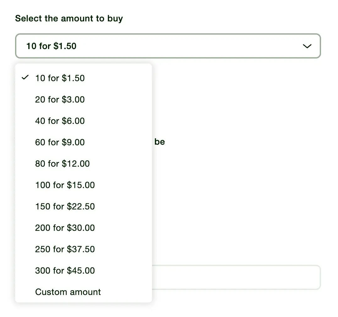 Connects price on Upwork
